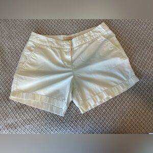 J. Crew White Women's Bermuda Shorts